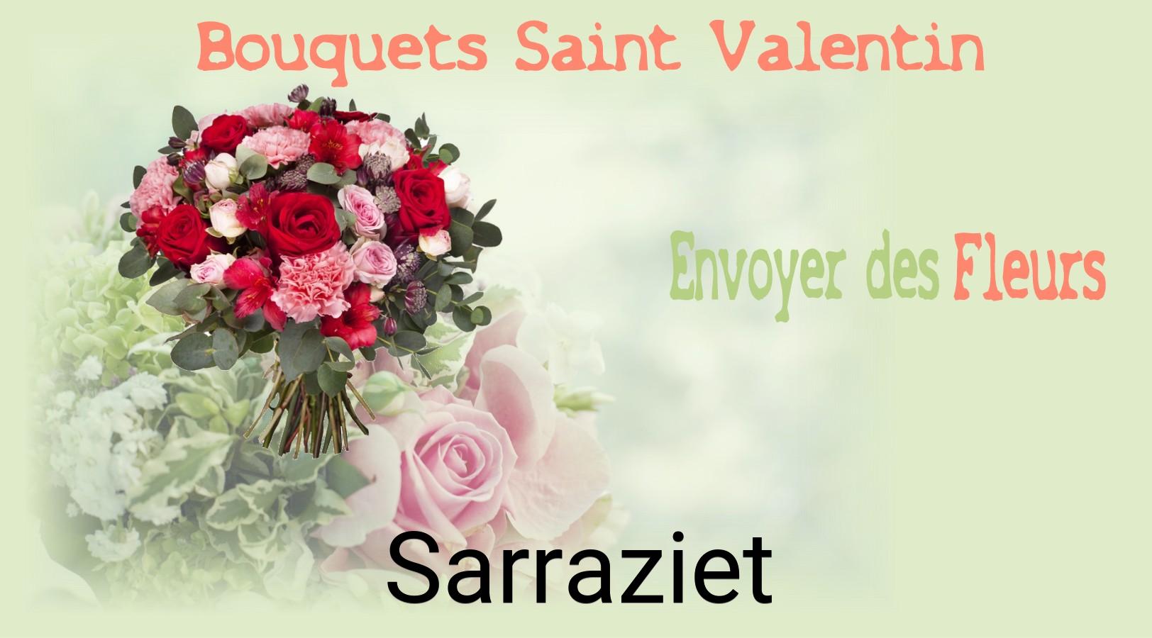Roses de Saint-Valentin livrées à Sarraziet